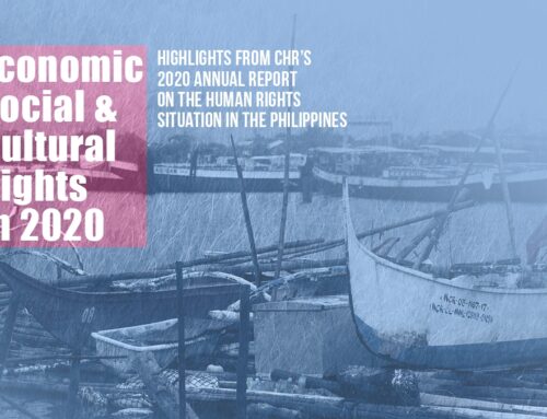 [Part 1] Desperate Solutions for Desperate Times: CHR Reports on Economic, Social, Cultural Rights in Pandemic-Ravaged 2020
