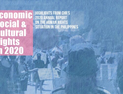 [Part 2] Desperate Solutions for Desperate Times: CHR Reports on Economic, Social, Cultural Rights in Pandemic-Ravaged 2020