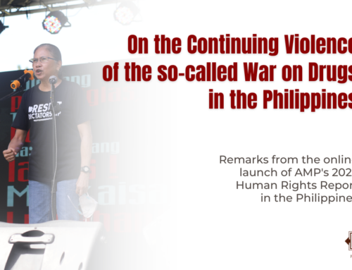 Prof. Nymia Pimentel Simbulan: Justice and Accountability Remain Elusive Under New Administration