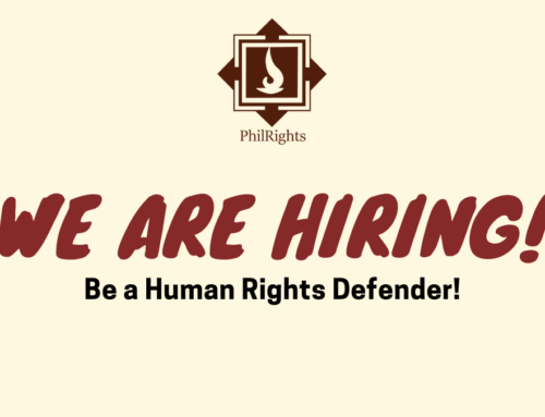 Be a Human Rights Defender: PhilRights Needs a Research Associate