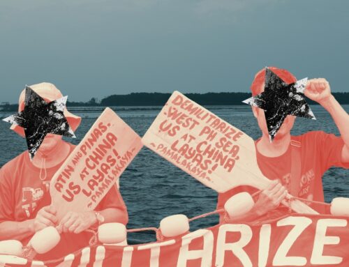 Fisherfolk demand the demilitarization of the West Philippine Sea